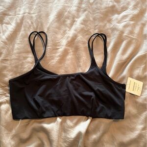 Fabletics Low Impact Cross-Back Sports Bra | Black | XL | NWT